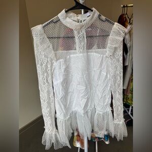 White Lace shirt